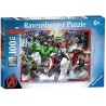 Ravensburger - Puzzle XXL Marvel Avengers, Idea Regalo per Bambini 6+ Anni, Gioco Educativo e Stimolante, 100 pezzi, 49x36cm
