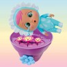 Imc Toys - CRY BABIES MAGIC TEARS Happy Flowers, Mini Bambola Sorpresa Cry Babies con 9 Accessori, 86227IME