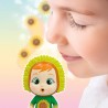 Imc Toys - CRY BABIES MAGIC TEARS Happy Flowers, Mini Bambola Sorpresa Cry Babies con 9 Accessori, 86227IME