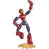 Hasbro - Marvel Avengers Bend And Flex Missions, Action Figure di Iron Man Fire Mission, F49645X00