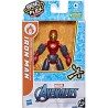 Hasbro - Marvel Avengers Bend And Flex Missions, Action Figure di Iron Man Fire Mission, F49645X00