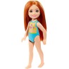 Mattel - Barbie Beach Doll Chelsea Rossa Costume Fenicottero, GLN72