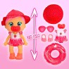 Imc Toys - CRY BABIES Fun N  Sun Ella | Bambola Interattiva che Piange Lacrime Vere ed É Progettata per Giocare Dentro e Fuori D