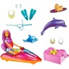 Mattel - Barbie Dreamtopia Acqua Scooter Scopre i Tesori, HBW90