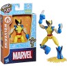 Hasbro - Marvel Avengers Bend And Flex Missions, Action Figure di Wolverine Fire Mission, F49655X00