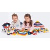 Barattolo Mattoncini Costruzioni Monocolore - Smoby