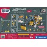 Clementoni - Scienza Build - Camion Betoniera - Set Costruzioni Bambini, Laboratorio Meccanica, Gioco Scientifico - CL19296