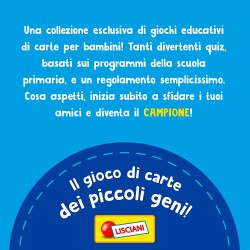 Lisciani Giochi - I m a Genius Carte Campioni di Italiano, 92291