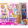 Mattel - Barbie - Make & Sell Boutique, playset con bambola e accessori alla moda inclusi, espositore, stampante e adesivi per c