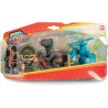 Famosa - ACTION HEROES Dino Pack, 2 dinosauri, 1 personaggio, accessori, ACN00010