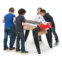 Smoby - Gioco Calcetto N. 1, +8 Anni, Struttura in Legno e Gambe in Plastica, 7600620302