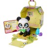 Simba - Pamper Petz Panda, simpatico animaletto con pannolino con funzione color-change, zampa magica, tre sorprese, 15 cm, 1059