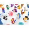 Hey Clay Monsters 2, pasta modellabile medium set Mostri 2 per Bambini in confezione da 3 soggetti con 6 colori. Set medio da 3 