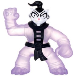 Grandi Giochi - Goo Jit Zu Glow Shifters, Pack singolo 6 personaggi assortiti glow in the dark con sfera da schiacciare per atti
