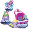Spin Master - HATCHIMALS Alive, Confezione con Due Uova Che Si schiudono con l’Acqua e Passeggino - SP6067741