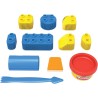 Grandi Giochi - Play Doh Blocks, Set Base 11 Pezzi con Costruzioni e Pasta da Modellare, Pld05000