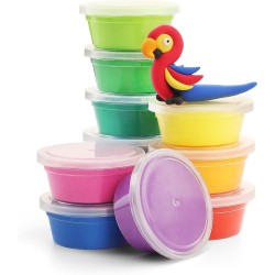 Hey Clay Clownfish, pasta modellabile small set Pesce Pagliaccio. Argilla da Modellare in confezione piccola da 1 soggetto con 3