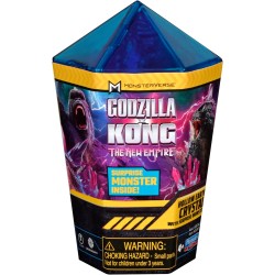 Giochi Preziosi - Godzilla X Kong Mini Personaggi In Cristallo - Personaggi Alti 5 Cm Al Interno Di Cristalli Di Colore Differen