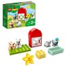 LEGO DUPLO Town Gli Animali della Fattoria, Giocattoli per Bambini 2 Anni con Anatra, Maiale, Pecora e Gatto, 10949