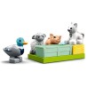 LEGO DUPLO Town Gli Animali della Fattoria, Giocattoli per Bambini 2 Anni con Anatra, Maiale, Pecora e Gatto, 10949