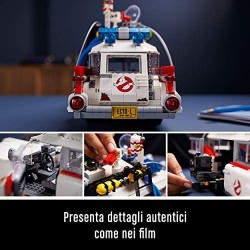 LEGO Creator Expert ECTO-1 Ghostbusters, Macchina Grande da Collezione, Set da Esposizione per Adulti, 10274