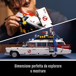 LEGO Creator Expert ECTO-1 Ghostbusters, Macchina Grande da Collezione, Set da Esposizione per Adulti, 10274