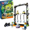 LEGO City Stuntz Sfida Acrobatica KO, Moto Giocattolo Carica e Vai con Minifigure, Giochi per Bambini e Bambine dai 5 Anni in su