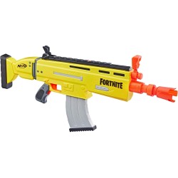 hasbro ar-l fortnite nerf elite, blaster con 20 dardi