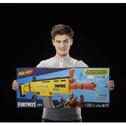 hasbro ar-l fortnite nerf elite, blaster con 20 dardi