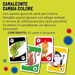 Lisciani Giochi - Ludoteca Le Carte dei Bambini Camaleonte Cambia Colore Gioco di Societ&agrave;, 85767
