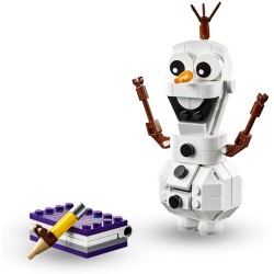 lego frozen olaf 41169, set di costruzione per bambini +6 anni