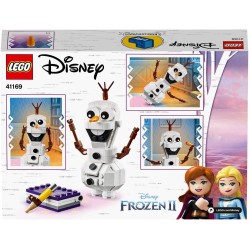 lego frozen olaf 41169, set di costruzione per bambini +6 anni