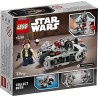 LEGO - Star Wars Microfighter Millennium Falcon, Giocattolo con Minifigure di Han Solo, LG75295