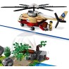 LEGO City Wildlife Operazione di Soccorso Animale, Set Clinica Veterinaria con Elicottero Giocattolo e 4 Minifigure, 60302