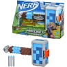 Hasbro - Nerf Minecraft, martello lancia-dardi Stormlander, F4416EU40
