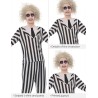 Rubies - Beetlejuice OPP Costume da adulto, giacca e pantaloni stampati, licenza ufficiale Beetlejuice per Halloween, Tg.L, 1002