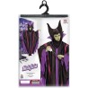 Widmann - Costume Malefizia, vestito, strega, fata cattiva, Halloween, carnevale, Tg. XL, 39924