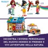 LEGO 41735 Friends Casetta Mobile, Playset con Roulotte Apribile e Macchina Giocattolo per Campeggio nella Foresta, Personaggi 2