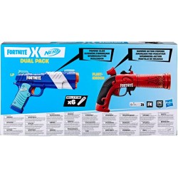 Nerf Fortnite - 2 blaster Fortnite e 6 dardi Nerf Elite in gommapiuma - F6243EU40