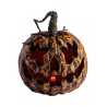 Carnival Toys - Zucca decorativa horror con occhi luminosi h. cm. 25 ca. (batterie incluse), 09629