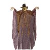 Carnival Toys - Scheletro d appendere con viso juta con cappello h. cm.45 ca., 09666