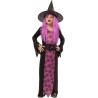 Rubies - Costume Strega Ragnatela lilla per bambina, Vestito, cappello e cintura, Witches per Halloween, Feste e Cosplay, Tg. M 