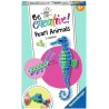 Ravensburger - Be Creative: Animali di perline Cavalluccio marino per bricolage e fai-da-te, lavori creativi, infilare perline, 