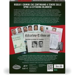 ThinkFun - Cold Case 3: Delitto con Interessi, Gioco Investigativo per Tutta la Famiglia, 1-4 Giocatori, Idea Regalo per Adulti 