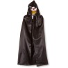 Rubies - Vestito Clown con Mantella raso con cappuccio, maschera, Bambini Tg. L (8 / 10 anni), S8654-L