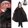 Rubies - Vestito Clown con Mantella raso con cappuccio, maschera, Bambini Tg. L (8 / 10 anni), S8654-L
