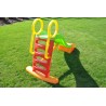 Sport1 - Scivolo con 5 gradini Slide Multicolore 180x78x110h. Portata max. 50kg - 705500006