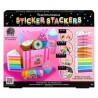 Fashion Angels - Sticker Stackers Set Bakery, Adesivi in ​​Schiuma per creare in 3D, Cibo Giocattolo per Bambini, gioco STEM, At
