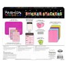 Fashion Angels - Sticker Stackers Set Bakery, Adesivi in ​​Schiuma per creare in 3D, Cibo Giocattolo per Bambini, gioco STEM, At