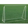 Sport1 - Porta Calcetto Regolamentare in acciaio Bianco cm 300x120x205h - 702800041